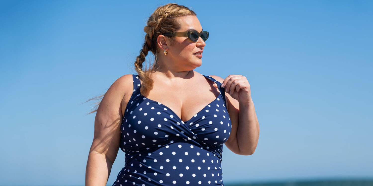 Swimsuit shopping tips for women with large busts, per experts