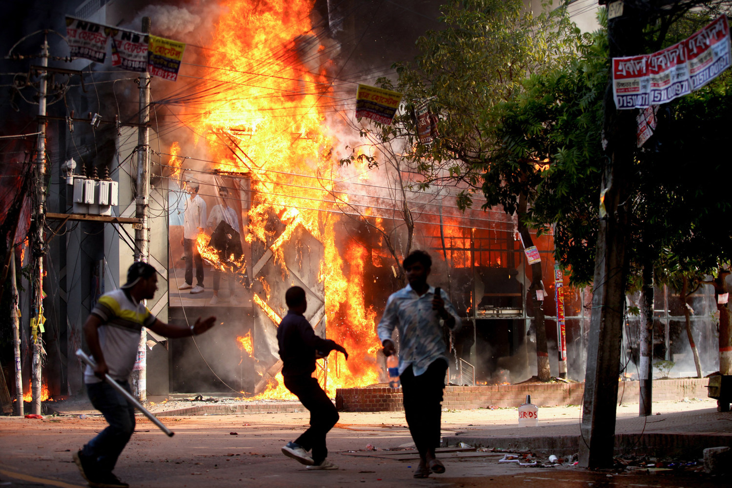 Bangladesh prime minister is ousted after weeks of deadly protests