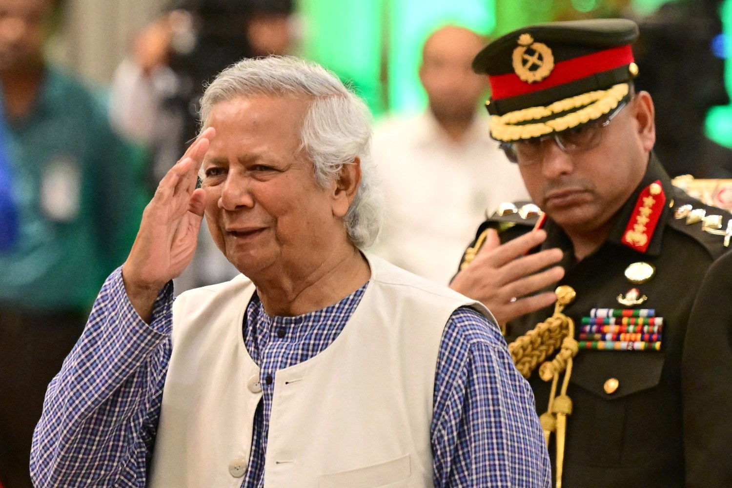 Nobel laureate Muhammad Yunus is sworn in as interim leader of Bangladesh