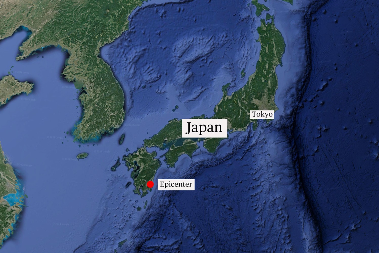 Japan issues Nankai Trough 'megaquake' warning after 7.1-magnitude temblor