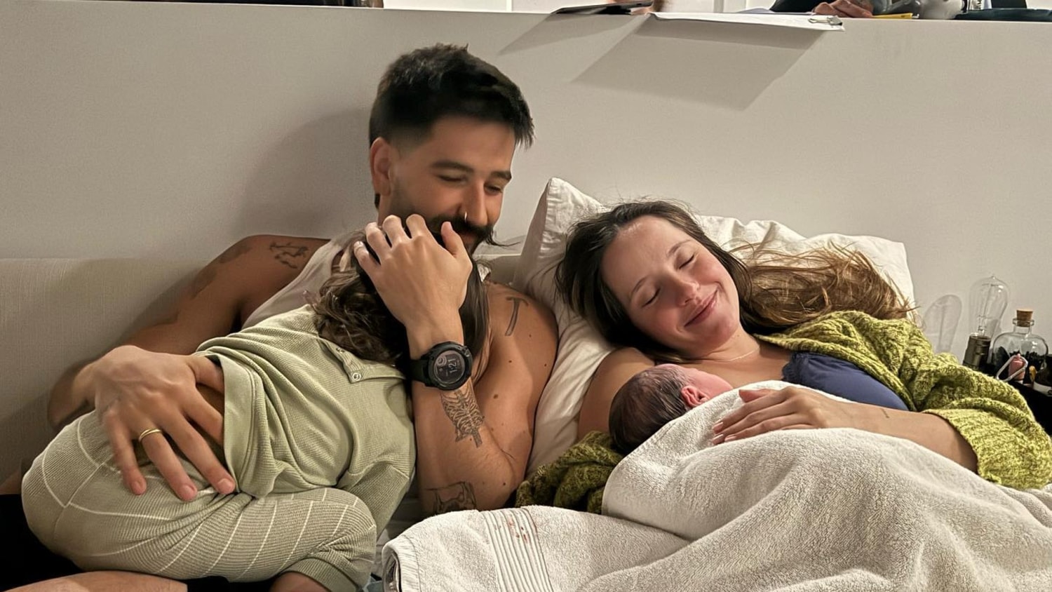 Nació Amaranto: Evaluna y Camilo dan bienvenida a su segunda hija