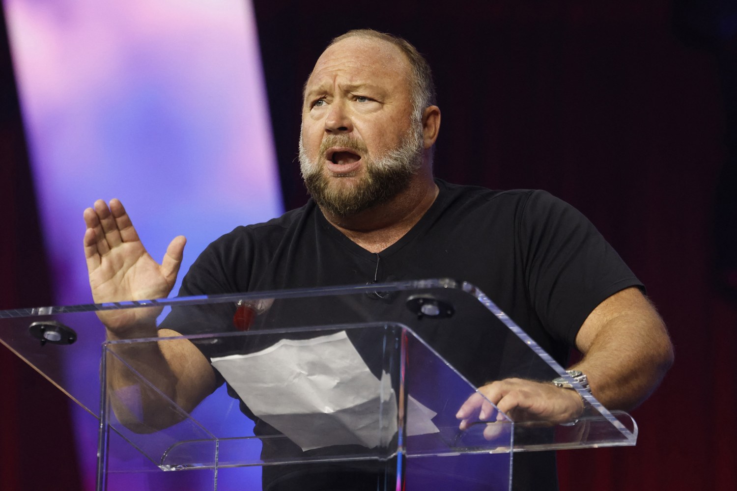 Alex Jones fighting attempt to sell his social media account