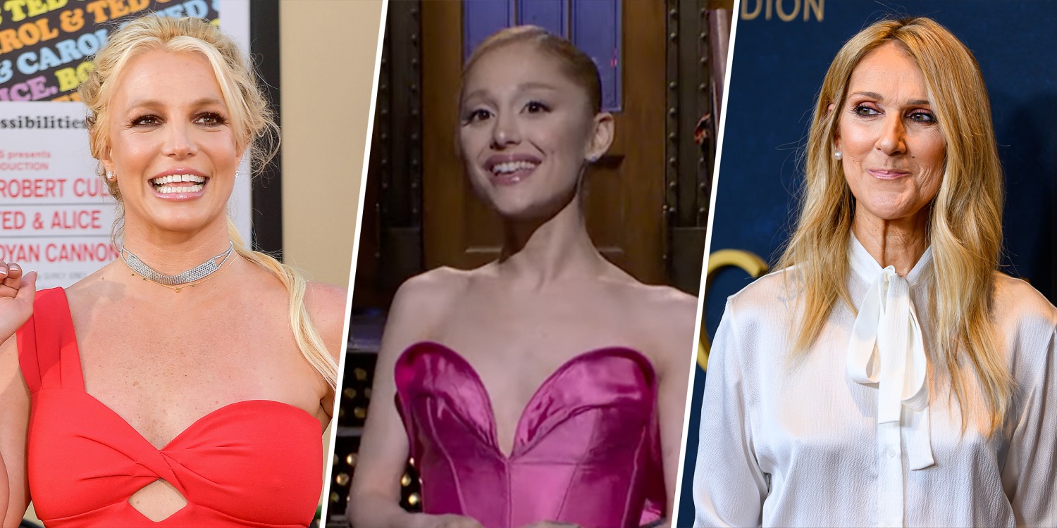 Ariana Grande Does Spot On Impressions of Celine Dion Britney Spears on SNL