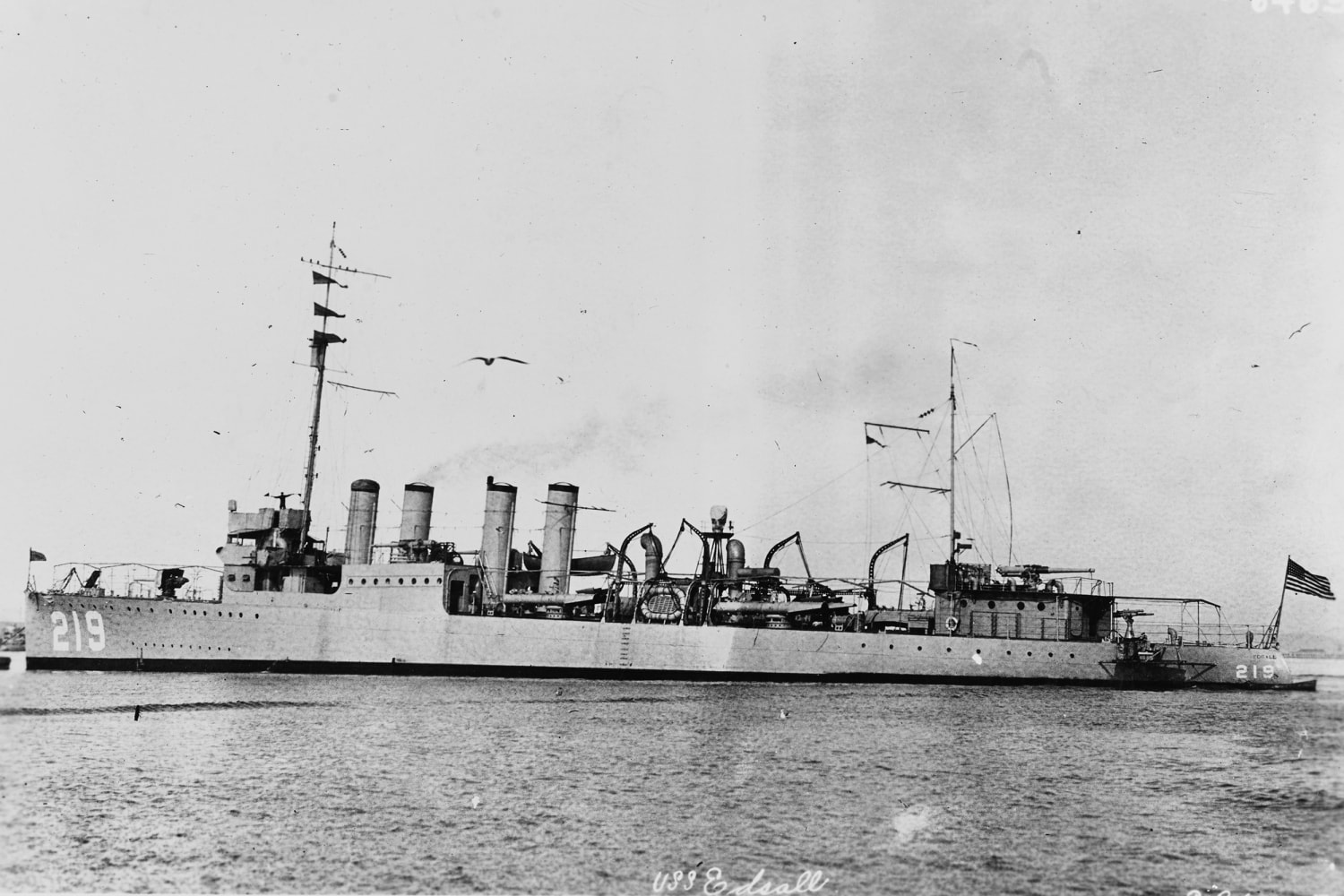 USS Edsall, sunken WWII ship known as 'Dancing Mouse,' discovered