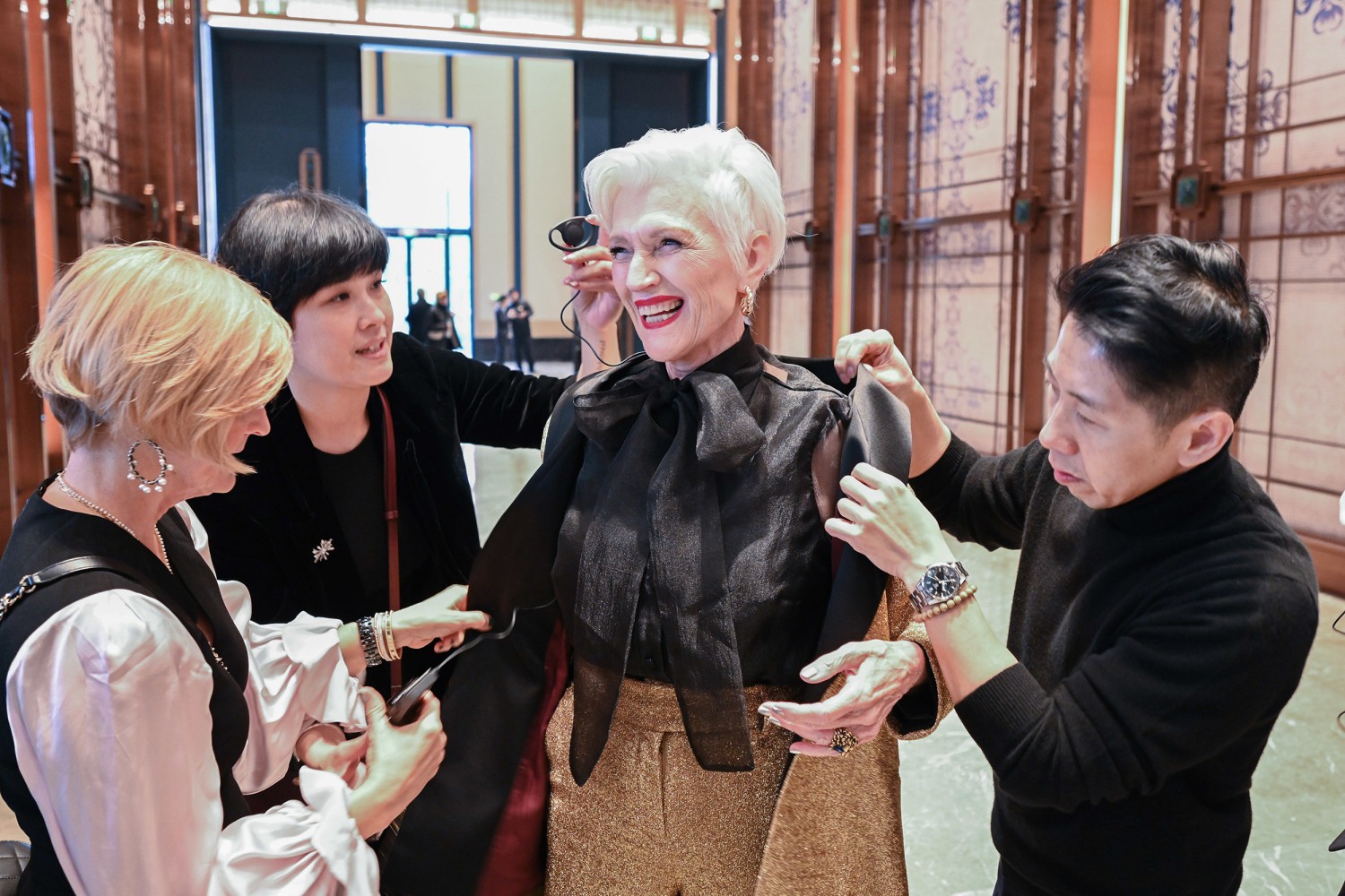 It started with Elon. Now there's another celebrity Musk in China: His mother.