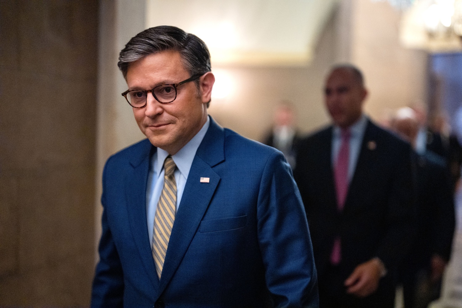 Mike Johnson wins full term as House speaker after two Republicans change their votes: Highlights