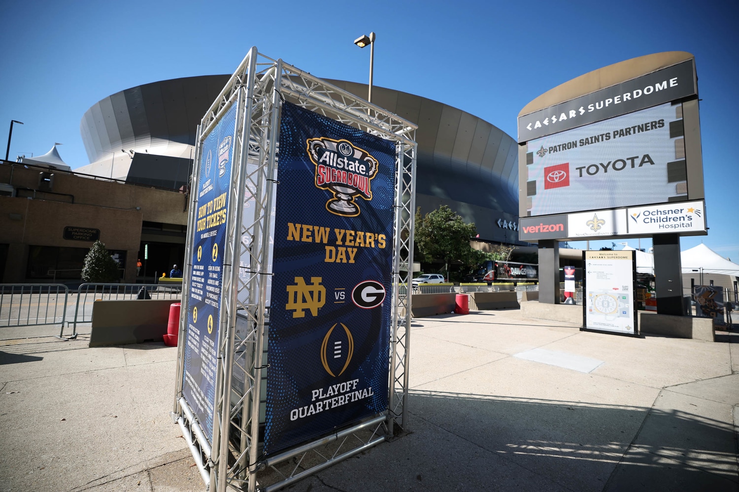 Notre Dame vs. Georgia Sugar Bowl Postponed After Tragic New Orleans Attack