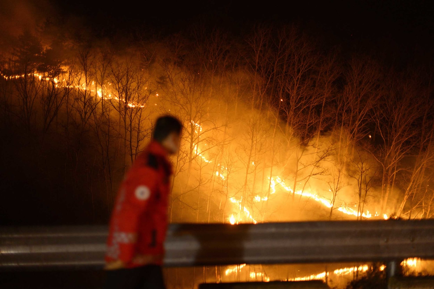South Korea is in an uphill battle to contain massive wildfires as