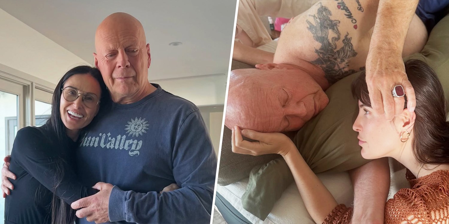 Demi Moore Posts Touching Pics with Bruce Willis to Celebrate His 70th  Birthday