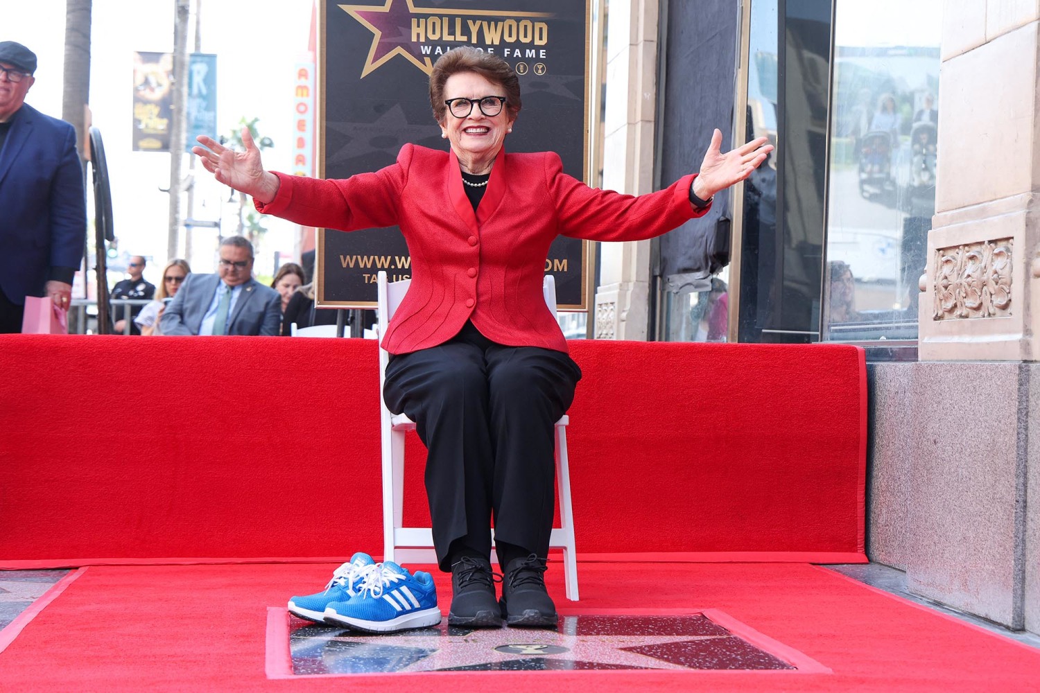 Billie Jean King Receives Hollywood Walk of Fame Star for Lifelong Contributions to Tennis and Social Justice