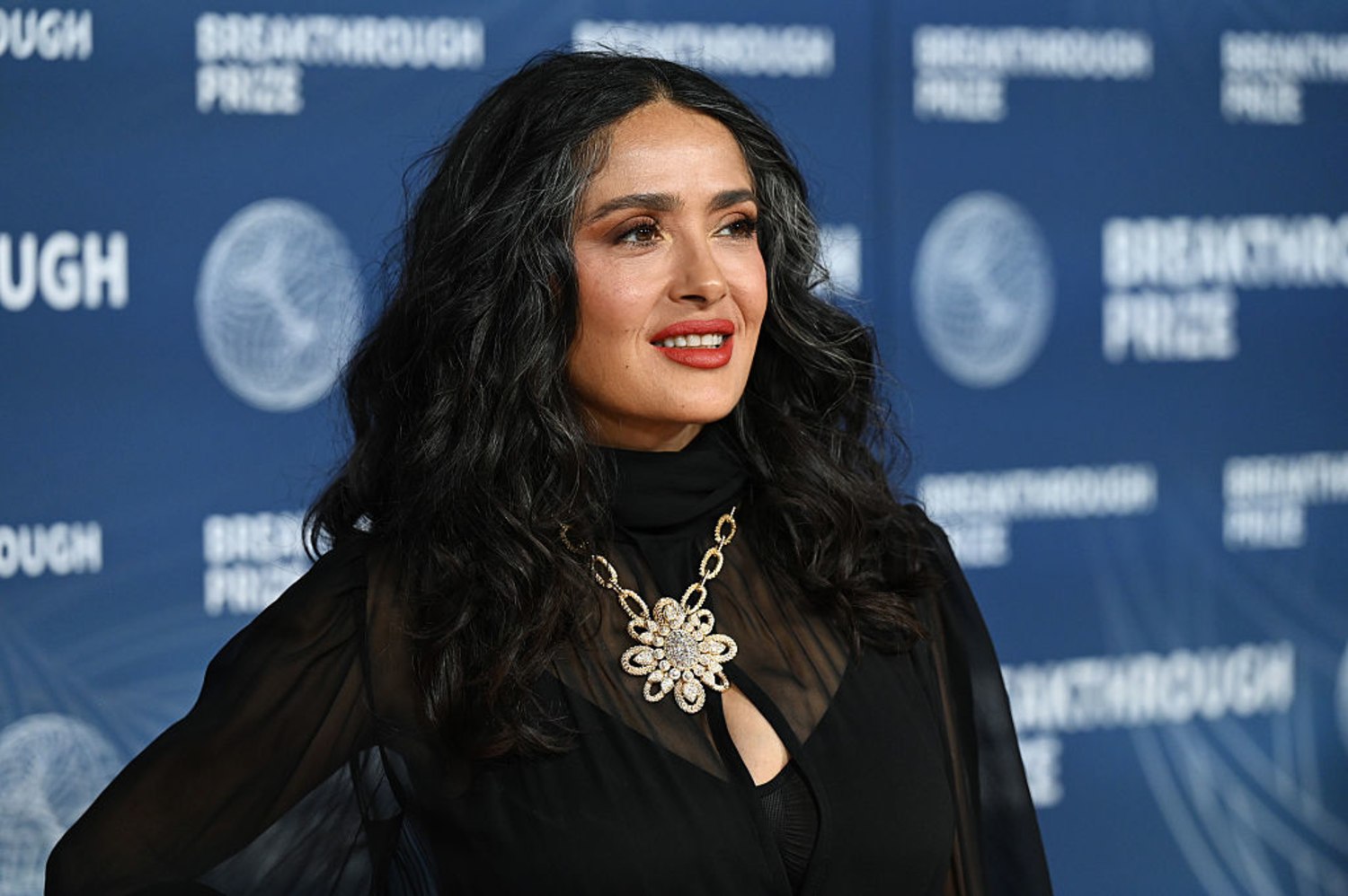 Salma Hayek Reveals Anti-Aging Procedure She Had On Her Neck