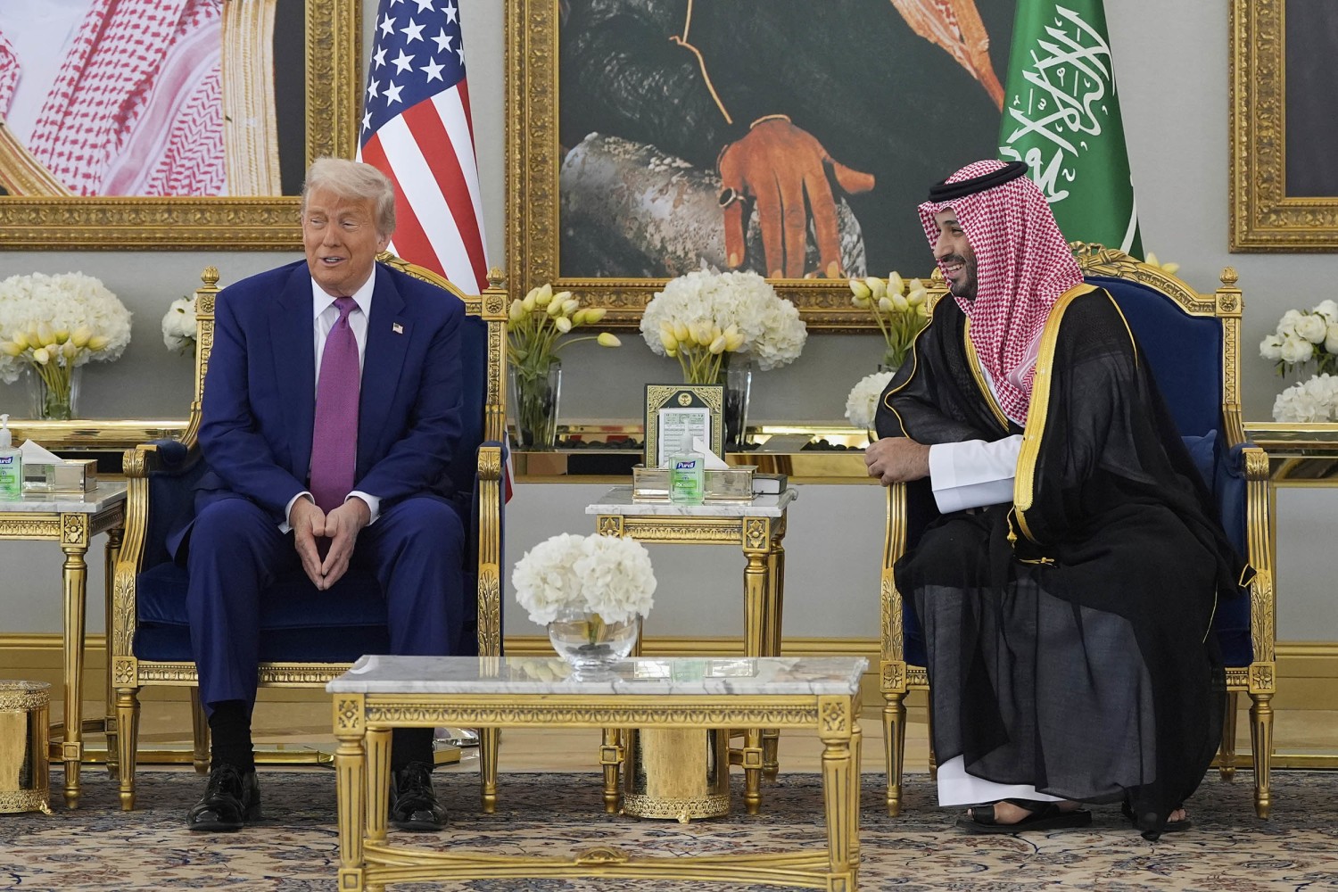 Trump and Mohammed bin Salman
