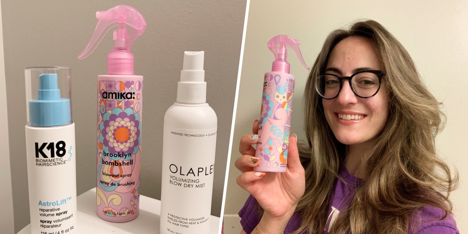 Amika Vs. K18 Vs. Olaplex: I Tried 3 Popular Hair Volumizing Sprays
