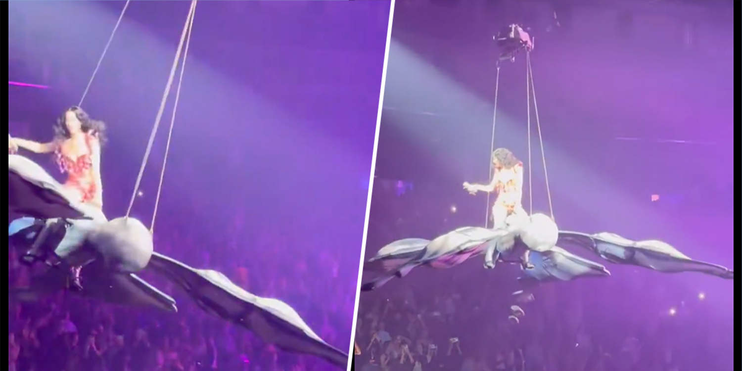 Katy Perry Prop Mishap Image