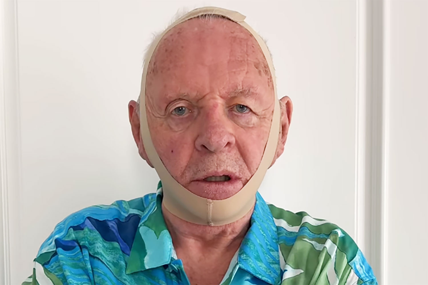 Anthony Hopkins reprises Hannibal Lecter while wearing Kim Kardashian's  Skims on his head