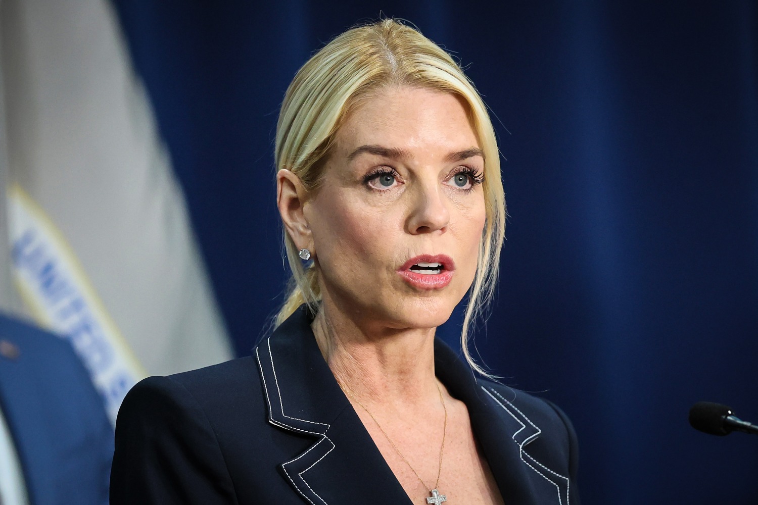 Attorney General Pam Bondi fires DOJ staffer for alleged obscene gesture toward  National Guard members