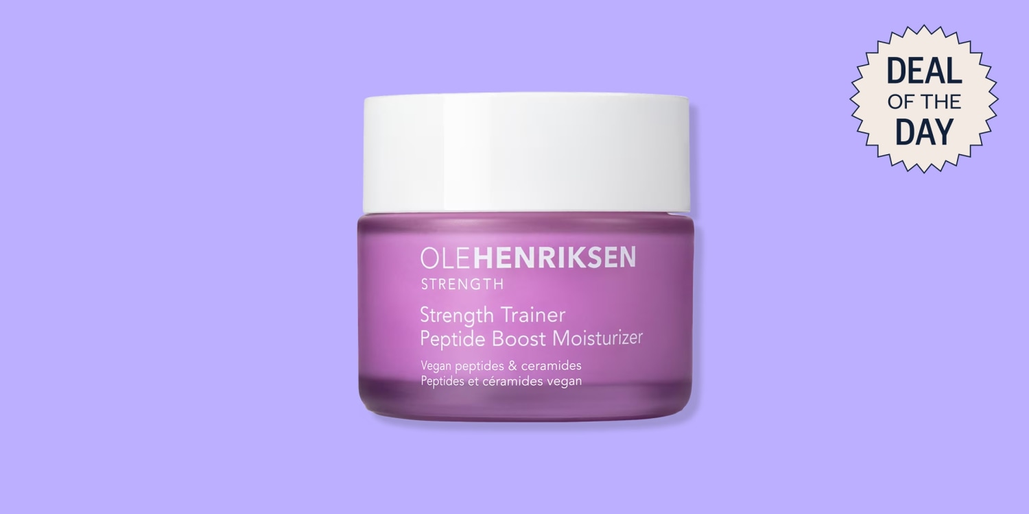 Olehenriksen's Strength Peptide Barrier Boost Moisturizer is 50%