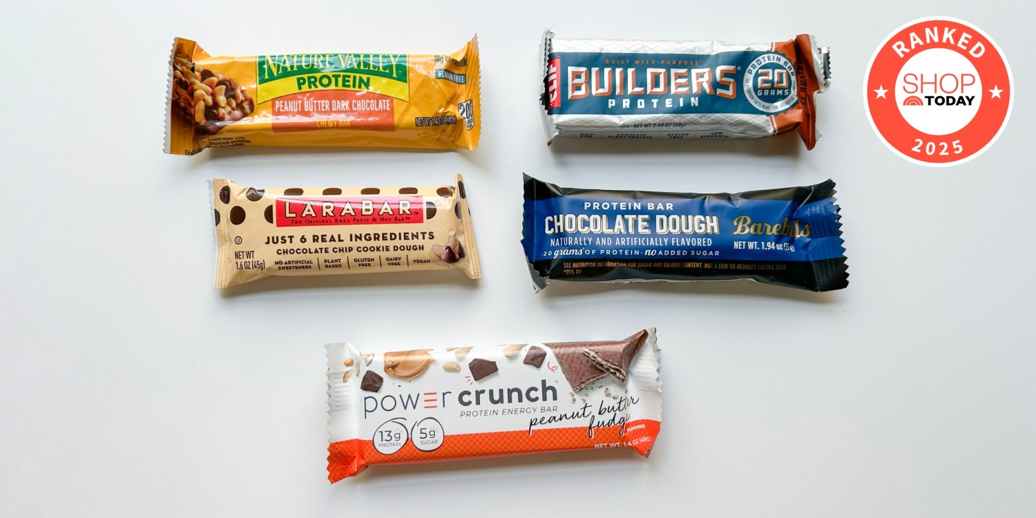 Best Protein Bars, Tested by Editors: Shop TODAY Ranked