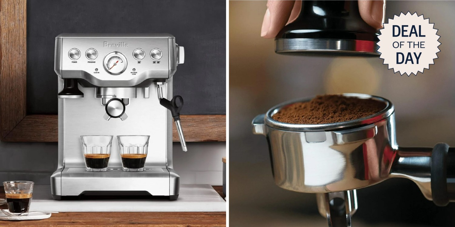 Breville's Infuser Espresso Machine Is $200 Off