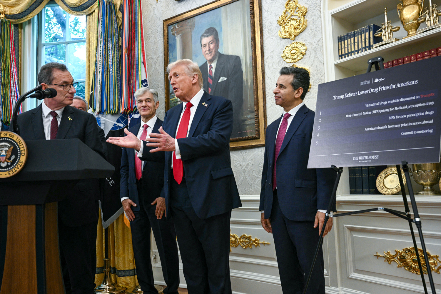 Trump announces deal with Pfizer to lower drug prices, including 'TrumpRx'  website