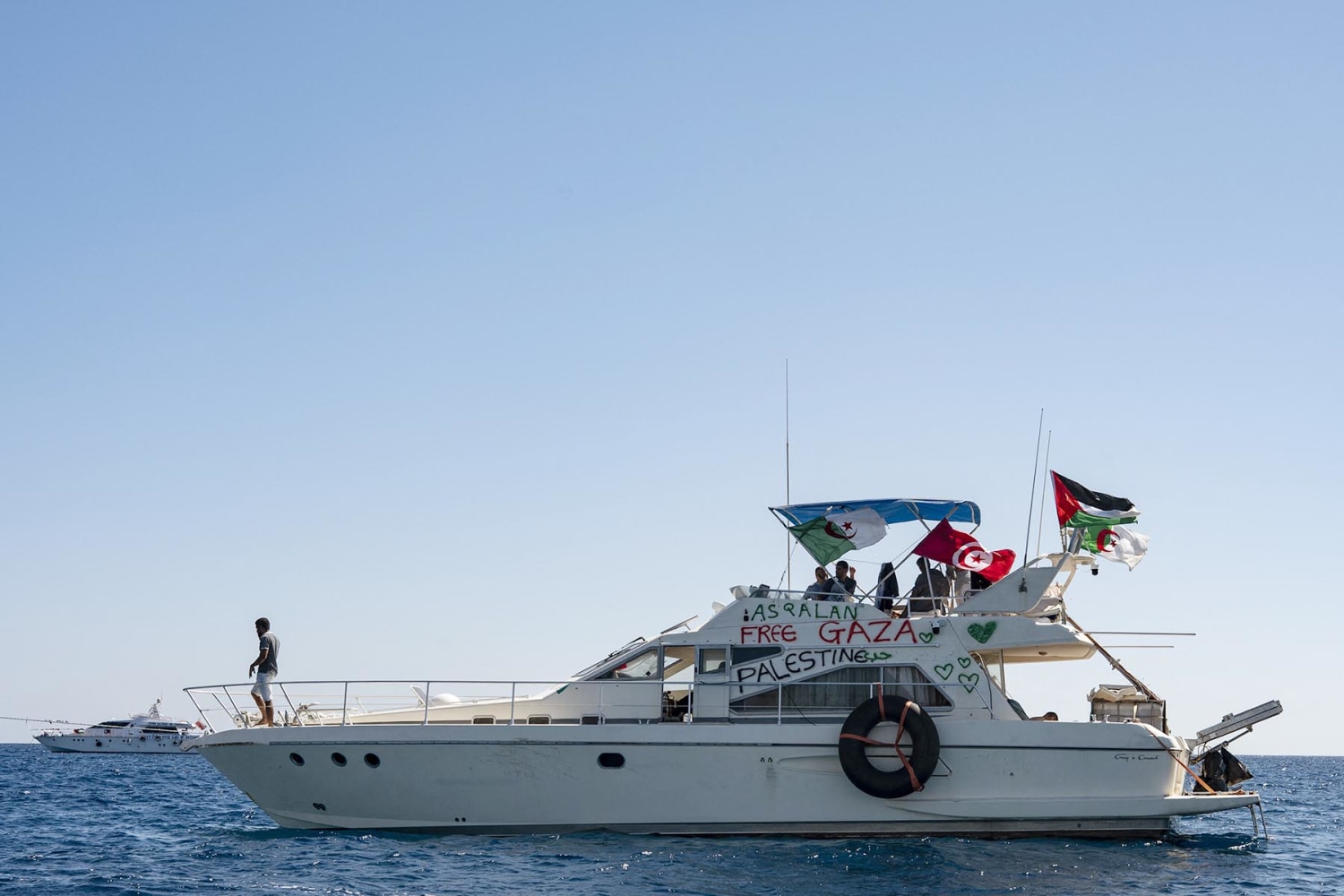 Activists say Israeli navy has begun intercepting a Gaza-bound aid flotilla