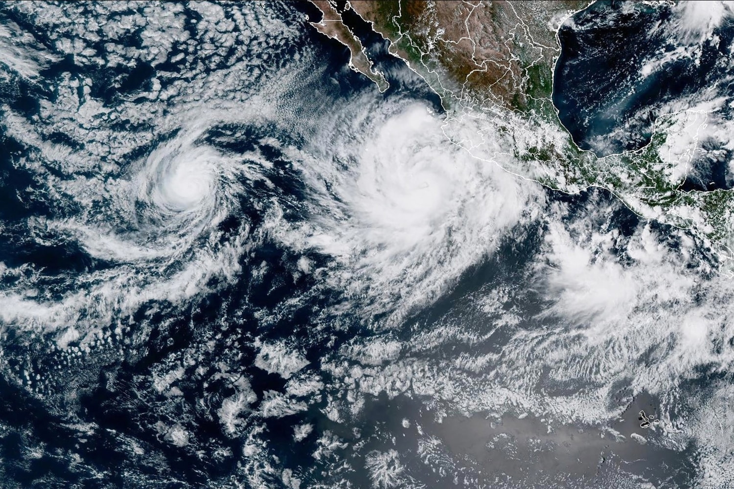 Hurricane Priscilla lashes western Mexico with heavy rain and