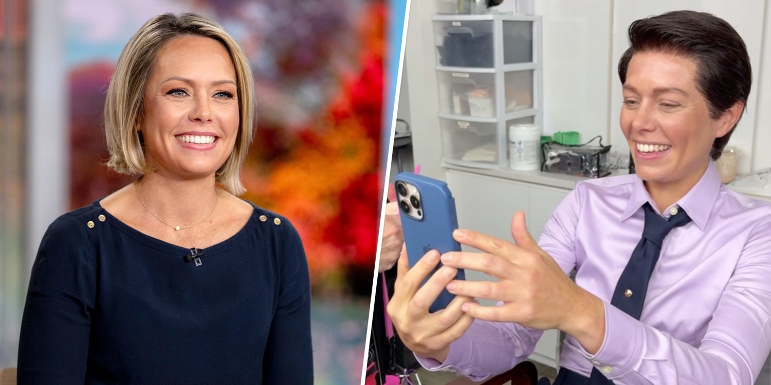 Dylan Dreyer Surprises Sons with Frankie Valli Halloween Costume