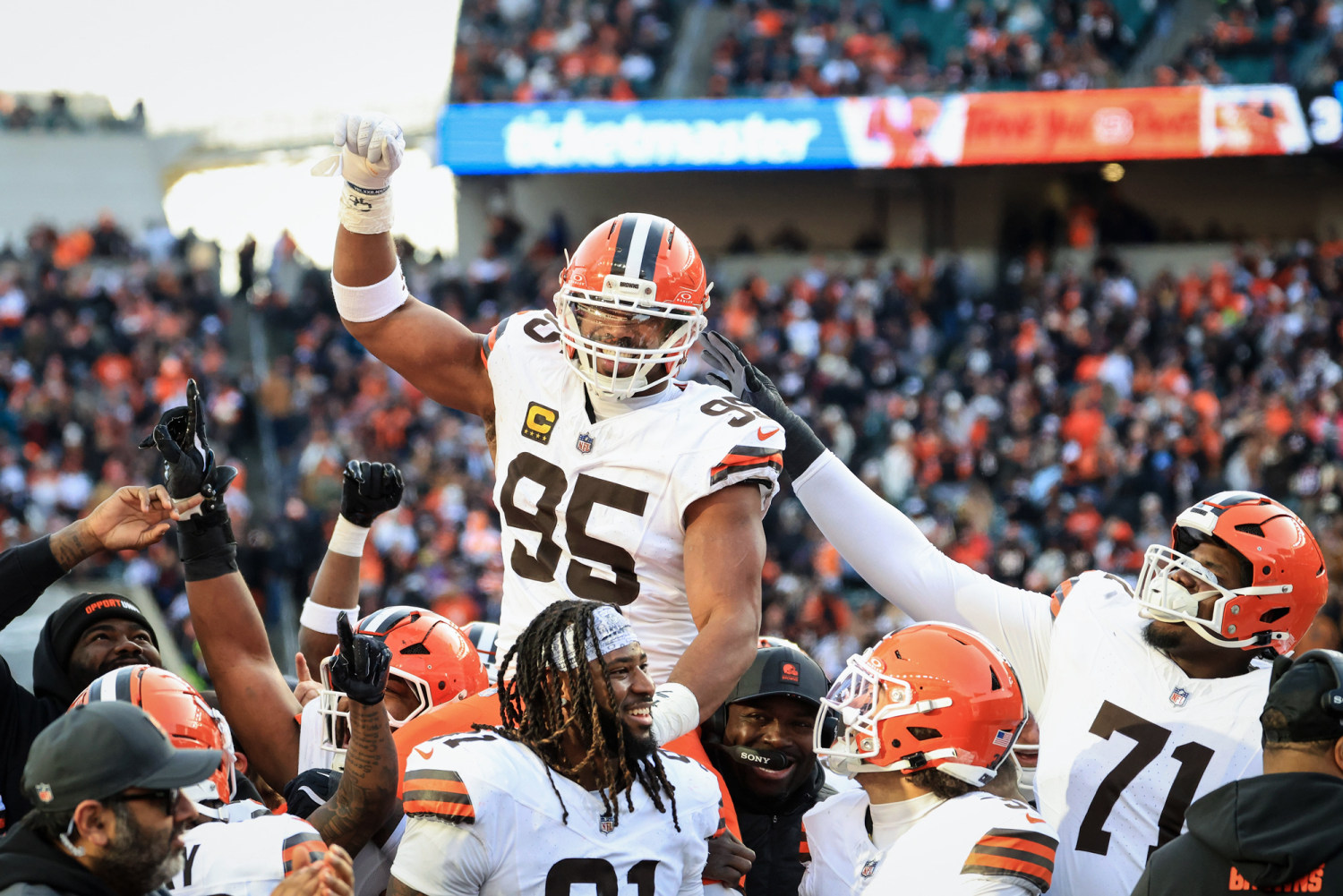 myles garrett color rush