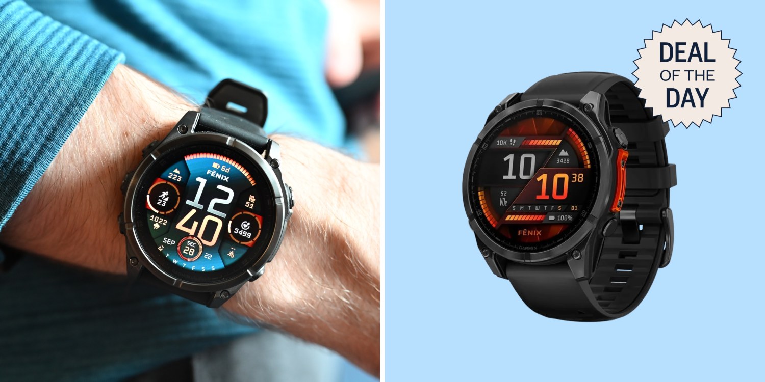Garmin Fenix 8 is at its Lowest Price Ever: Deal of the Day