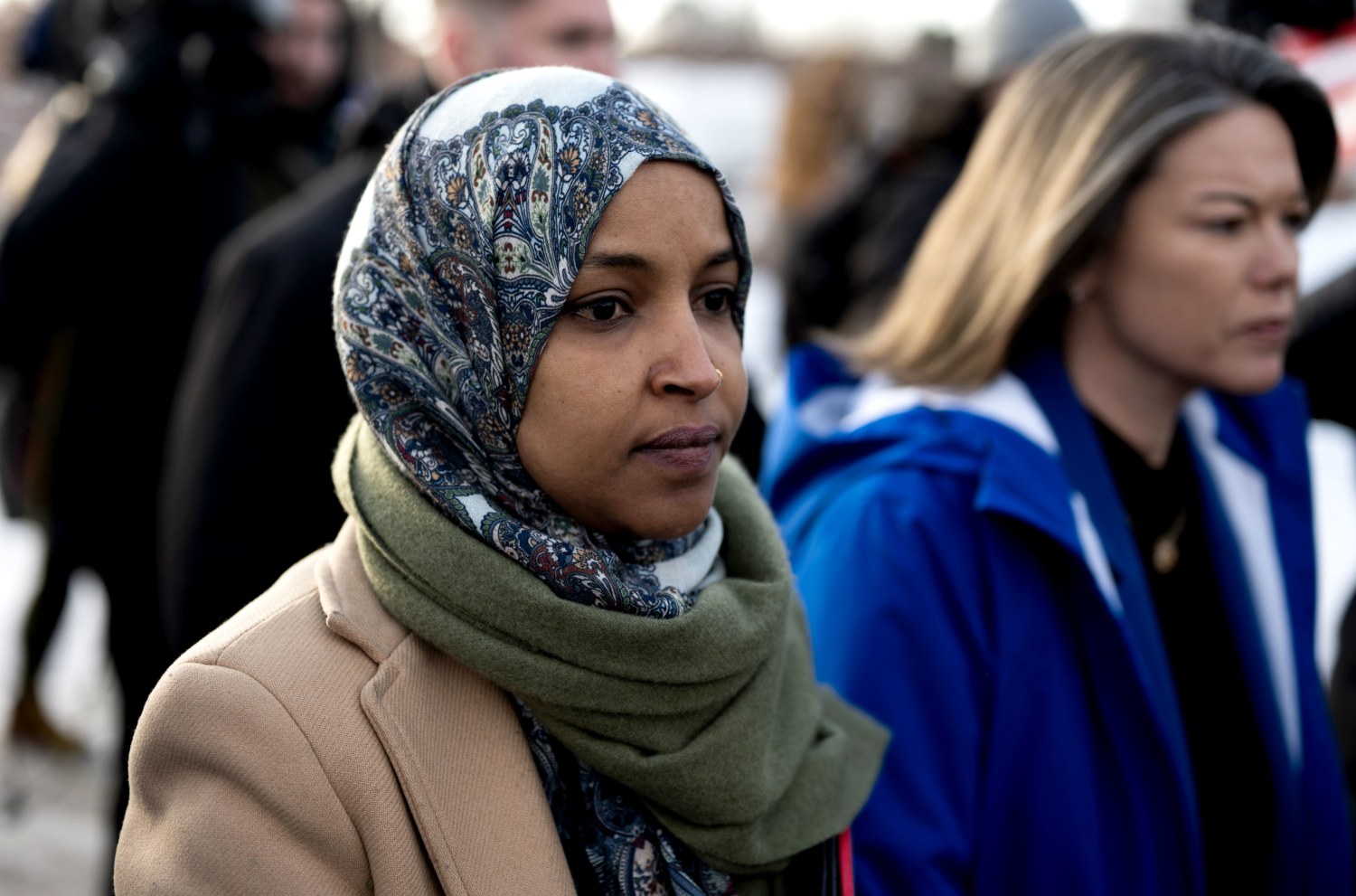 Trump says DOJ and Congress are 'looking at' Rep. Ilhan Omar of Minnesota