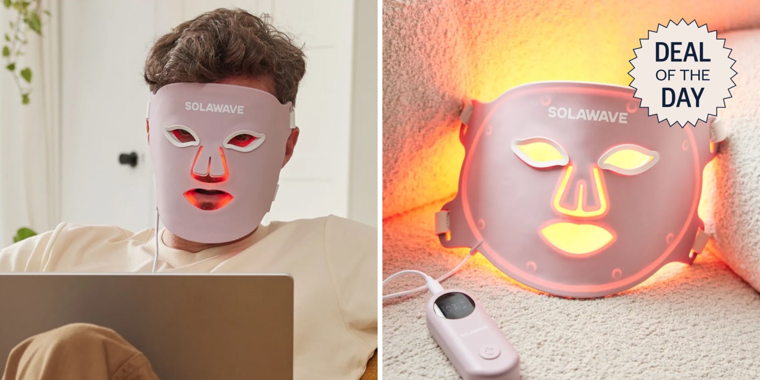This Solawave Red Light Mask is 37% off at Walmart: Deal of the Day