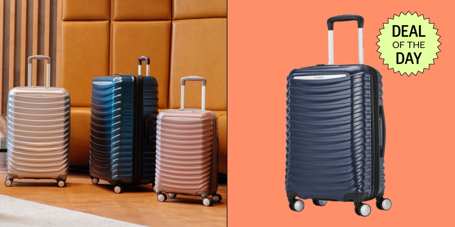 This Best-Selling Samsonite Carry-On Suitcase Is $195 Off Right Now