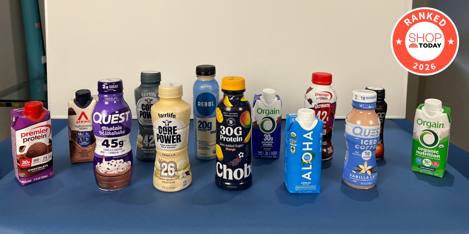 Ranked: The Best Protein Drinks, Tasted-Tested by Editors