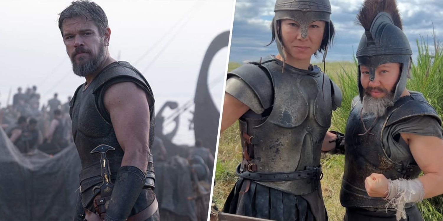 Matt Damon praises his female stunt double in 'The Odyssey'