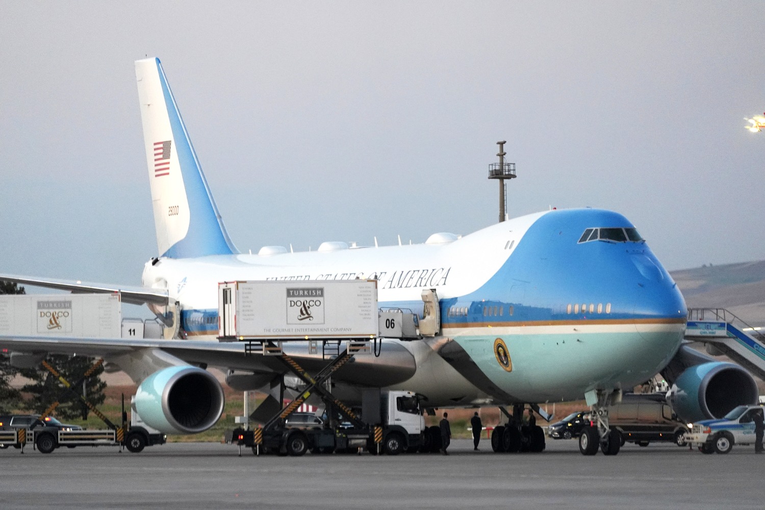 Trump took a secret flight out of Turkey in an elaborate plot to hide his location amid Iran war