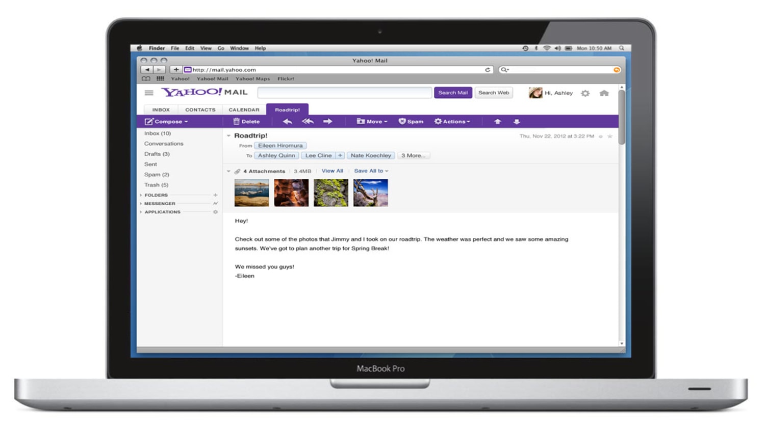 Problemas do Yahoo Mail no Mac