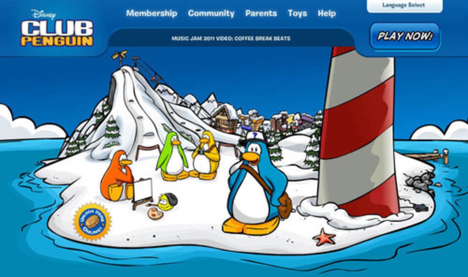 Club Penguin fica offline após Disney esquecer de renovar o domínio