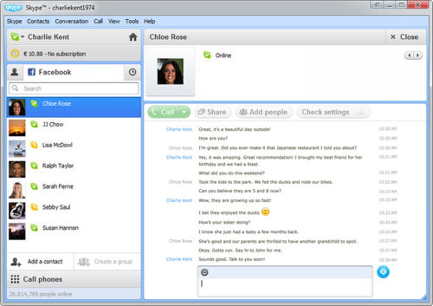 skype online status checker