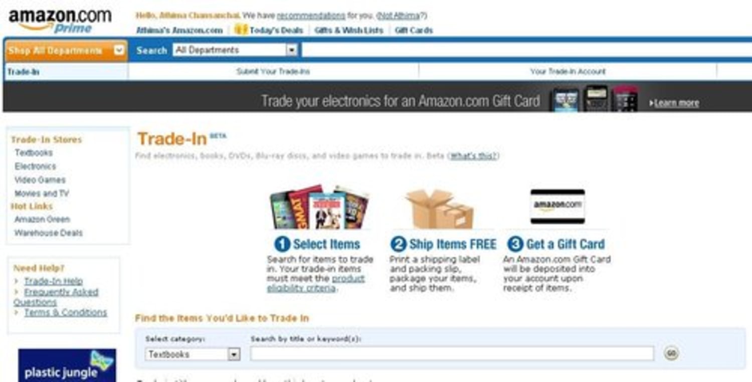 Recycle Gadgets And More At Amazon For Store Credit