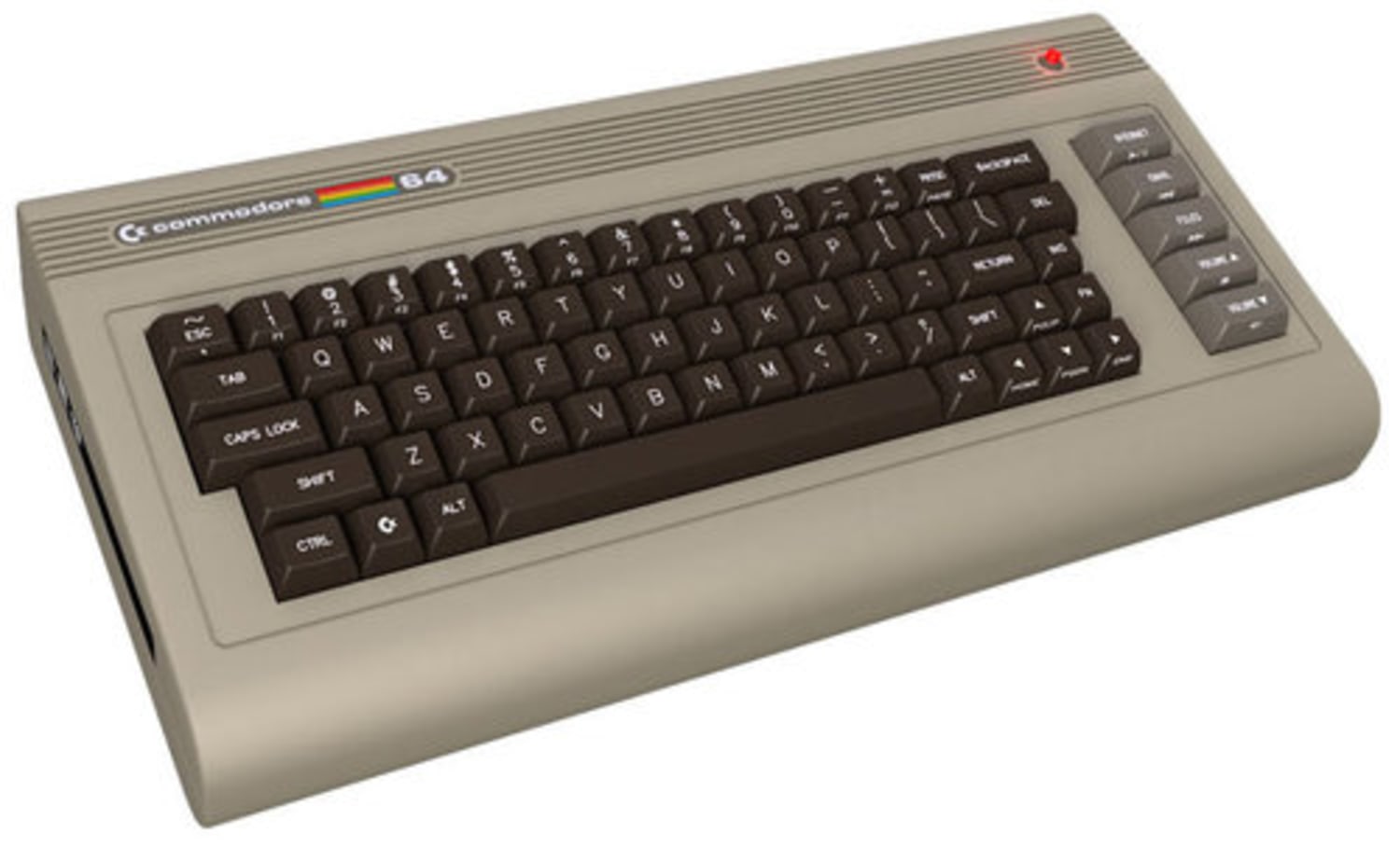 The 64 is an unofficial reimagining of the Commodore 64