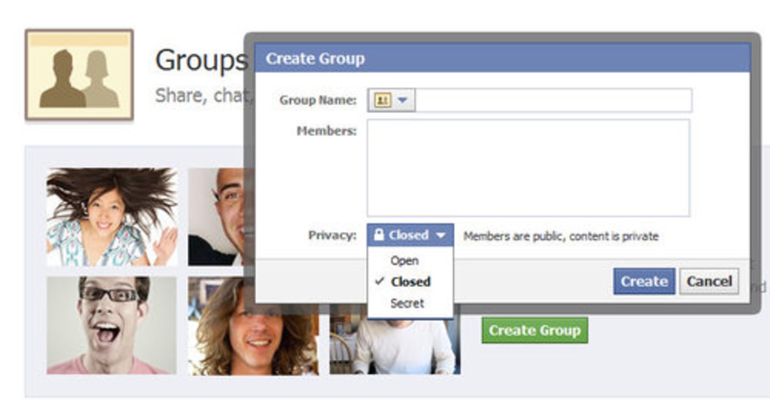 Facebook how to reopen closed group chat