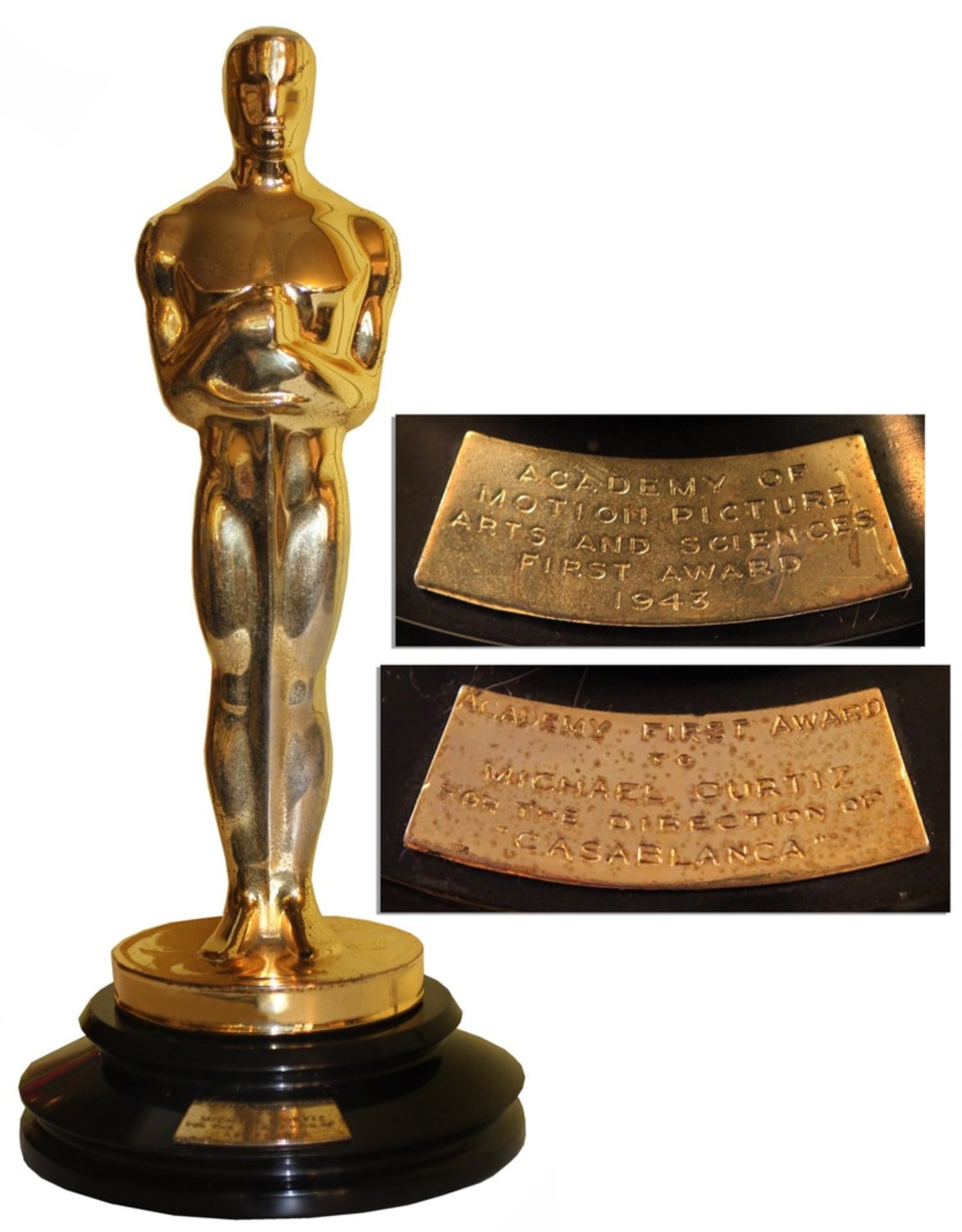 Casablanca' Oscar expected to sell for $3M at auction