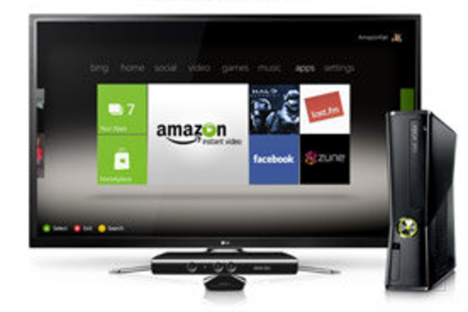 Amazon prime video on sale app xbox 360