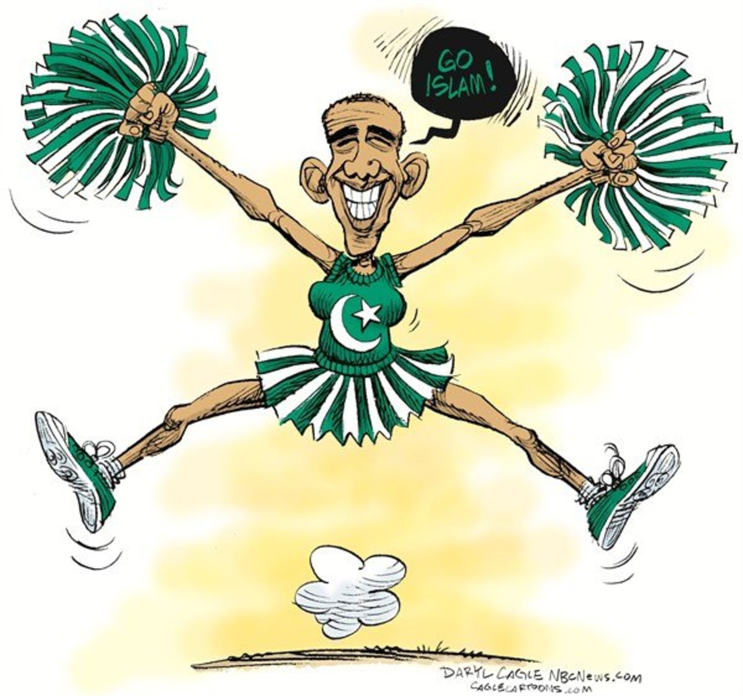 Readers angered by my Obama cartoon