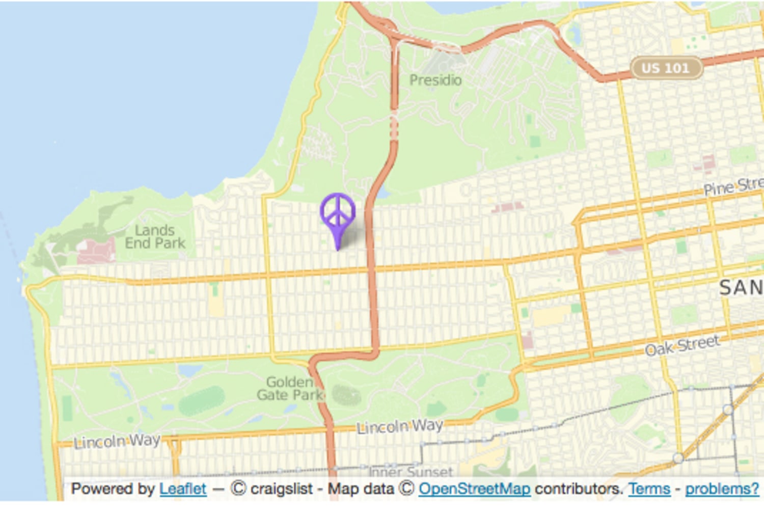Map Of Craigslist Areas Craigslist Apartment Maps Coming To A 'Hood Near You