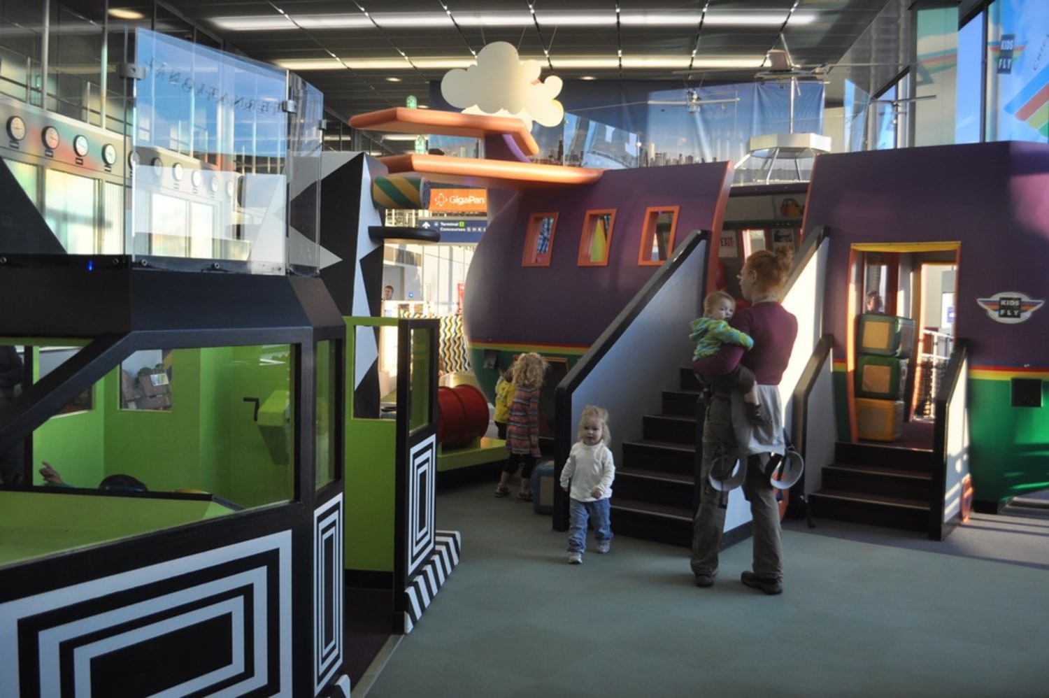 Airplane Themed Playground Equipment Indoor Playgrounds, 48 OFF