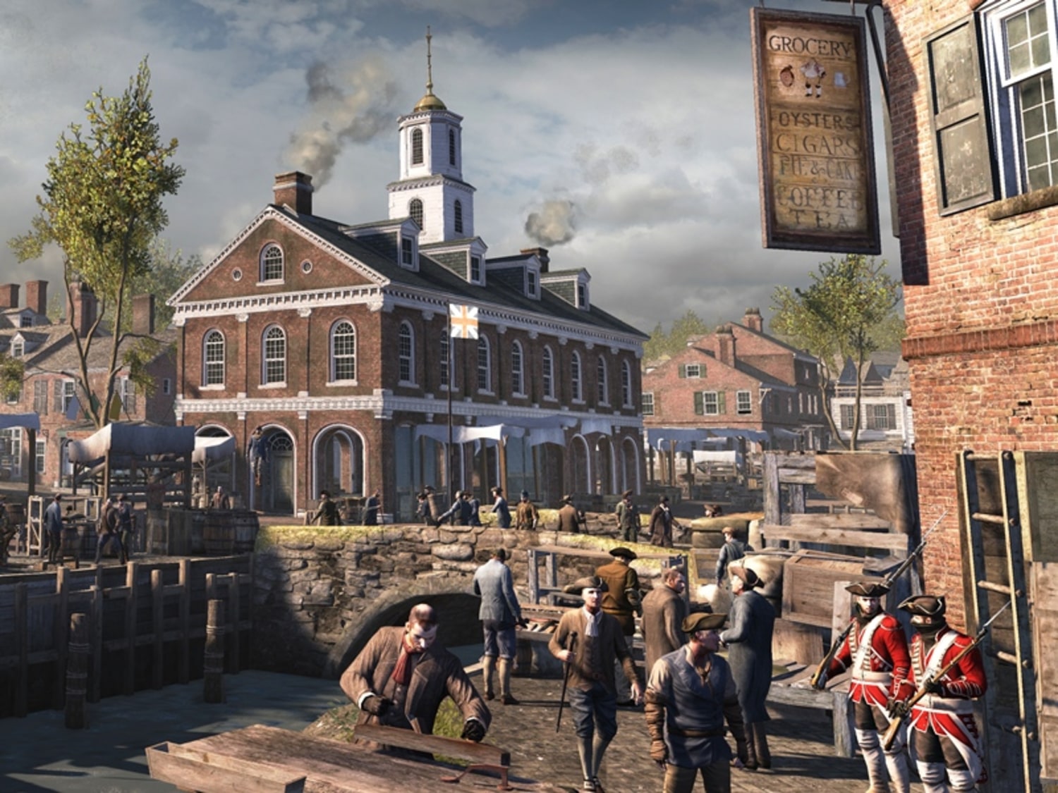 Assassin's Creed 3: Creating Boston, New York, Philly and beyond