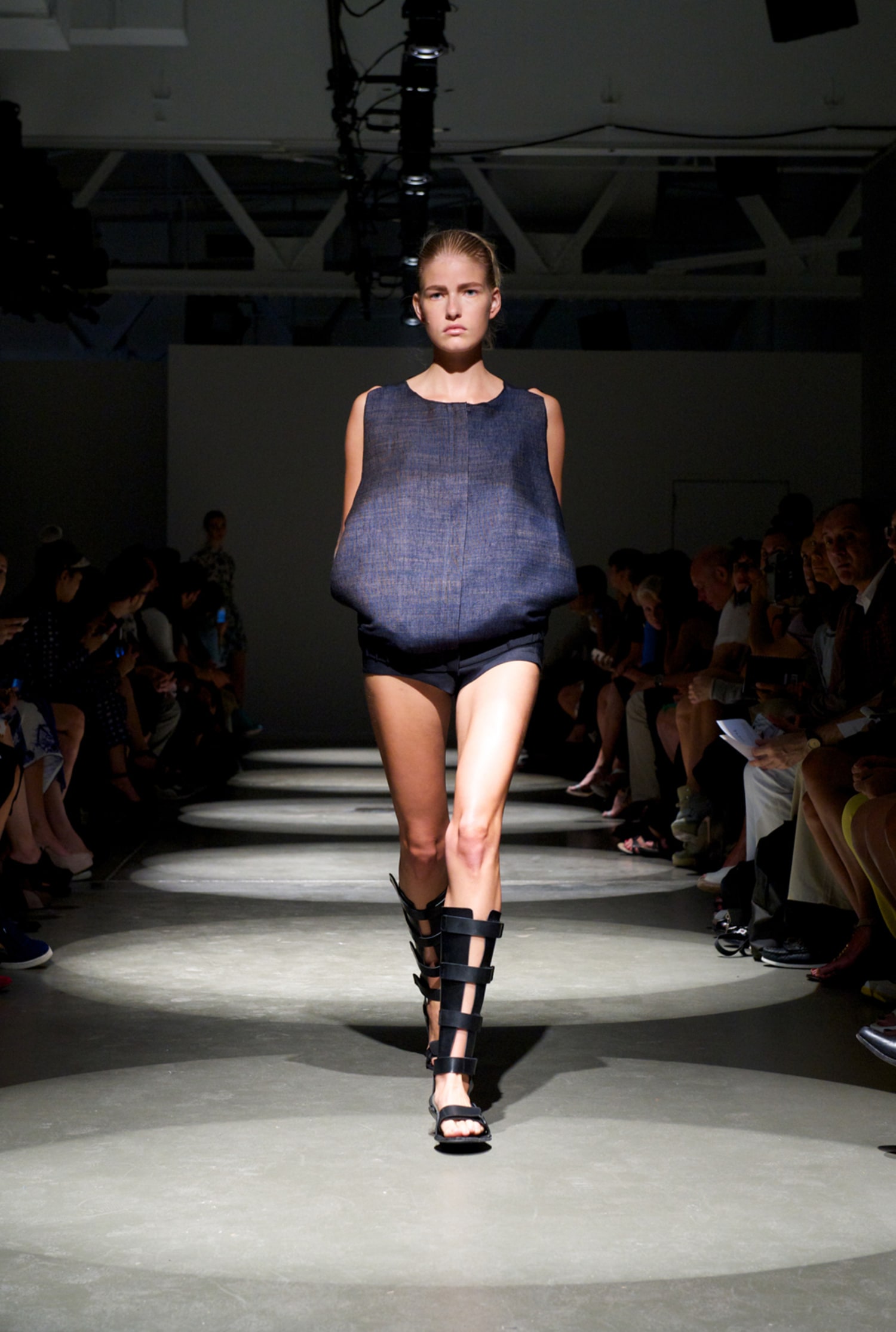 Romney On A Dress Bizarre Style Hits Fashion Week Runway