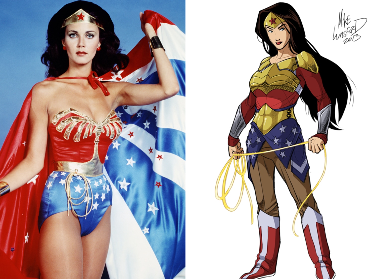 Iconic female Superheroes