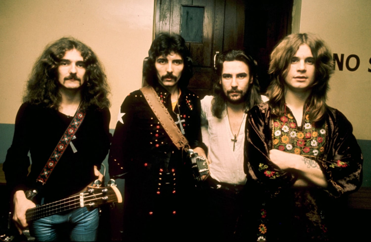 Tony Iommi & Geezer Butler UK Seller Black Sabbath Miniature Guitar Set 